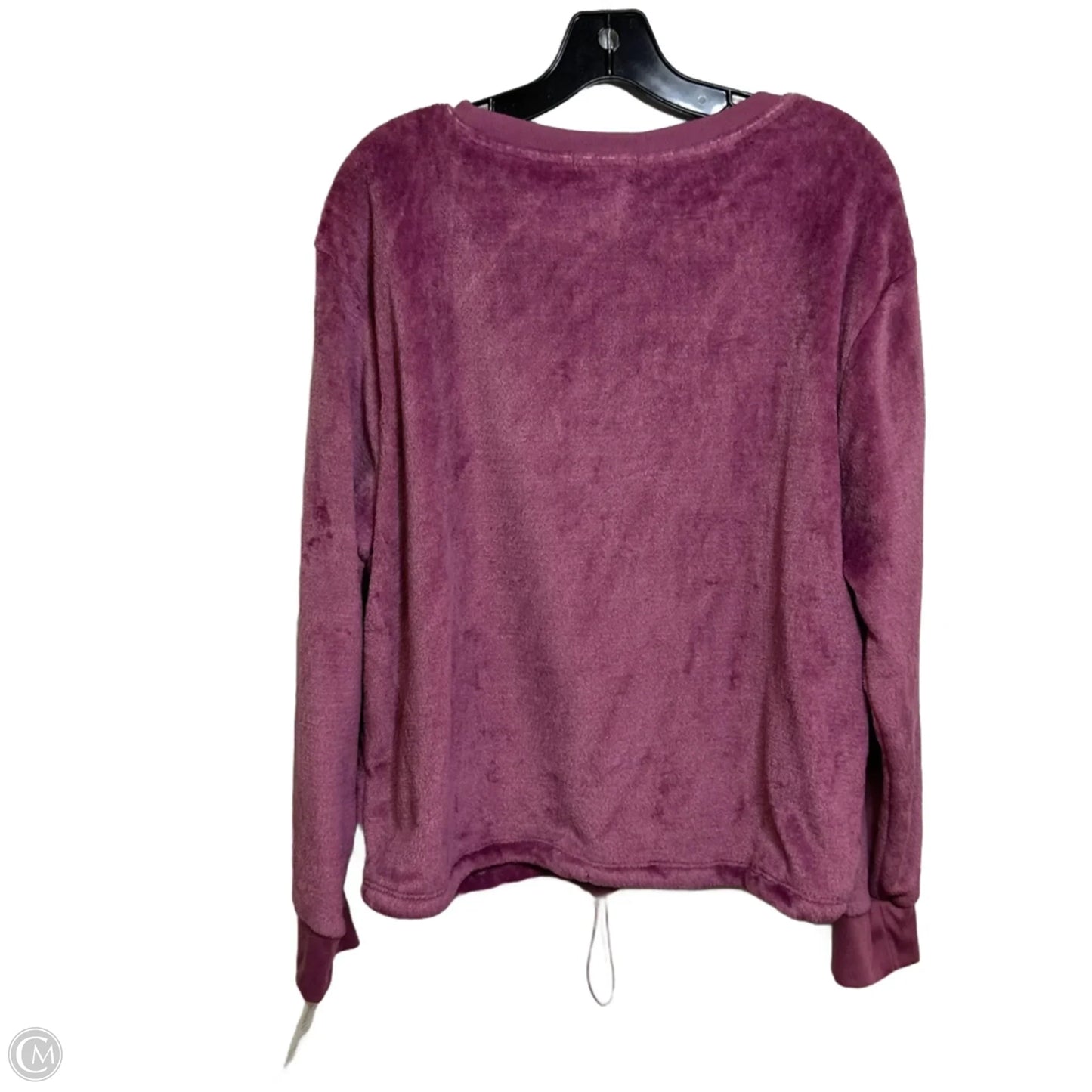 Top Long Sleeve By Fifth Sun In Purple, Size: Xl