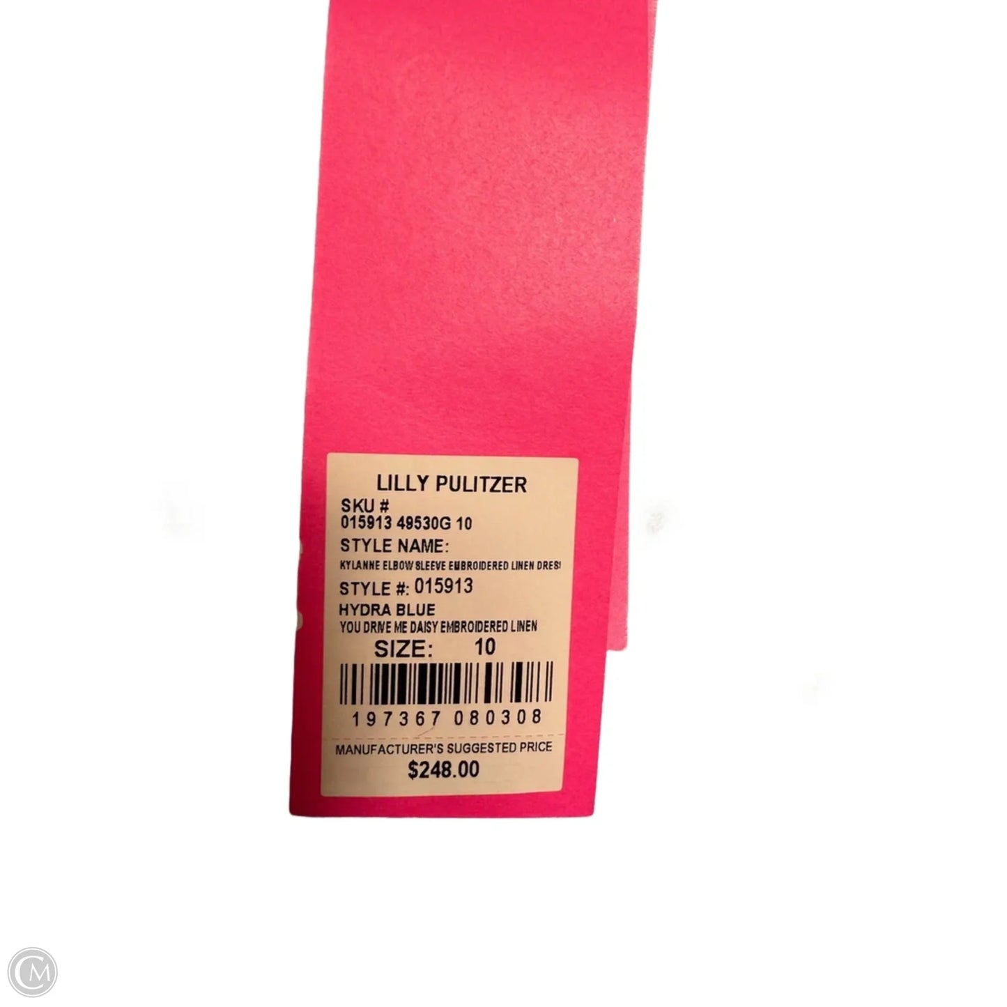 Dress Designer By Lilly Pulitzer In Blue, Size: 10