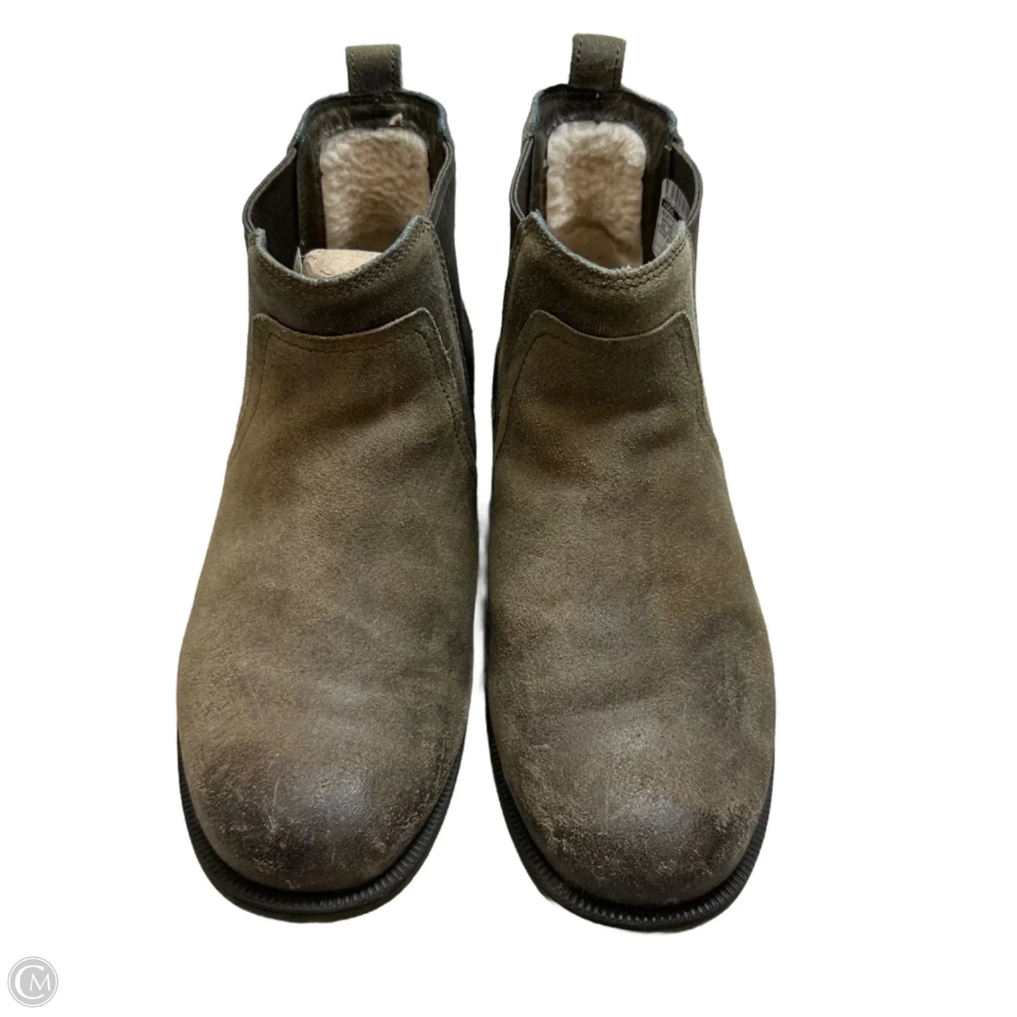 Boots Designer By Ugg In Brown, Size: 8