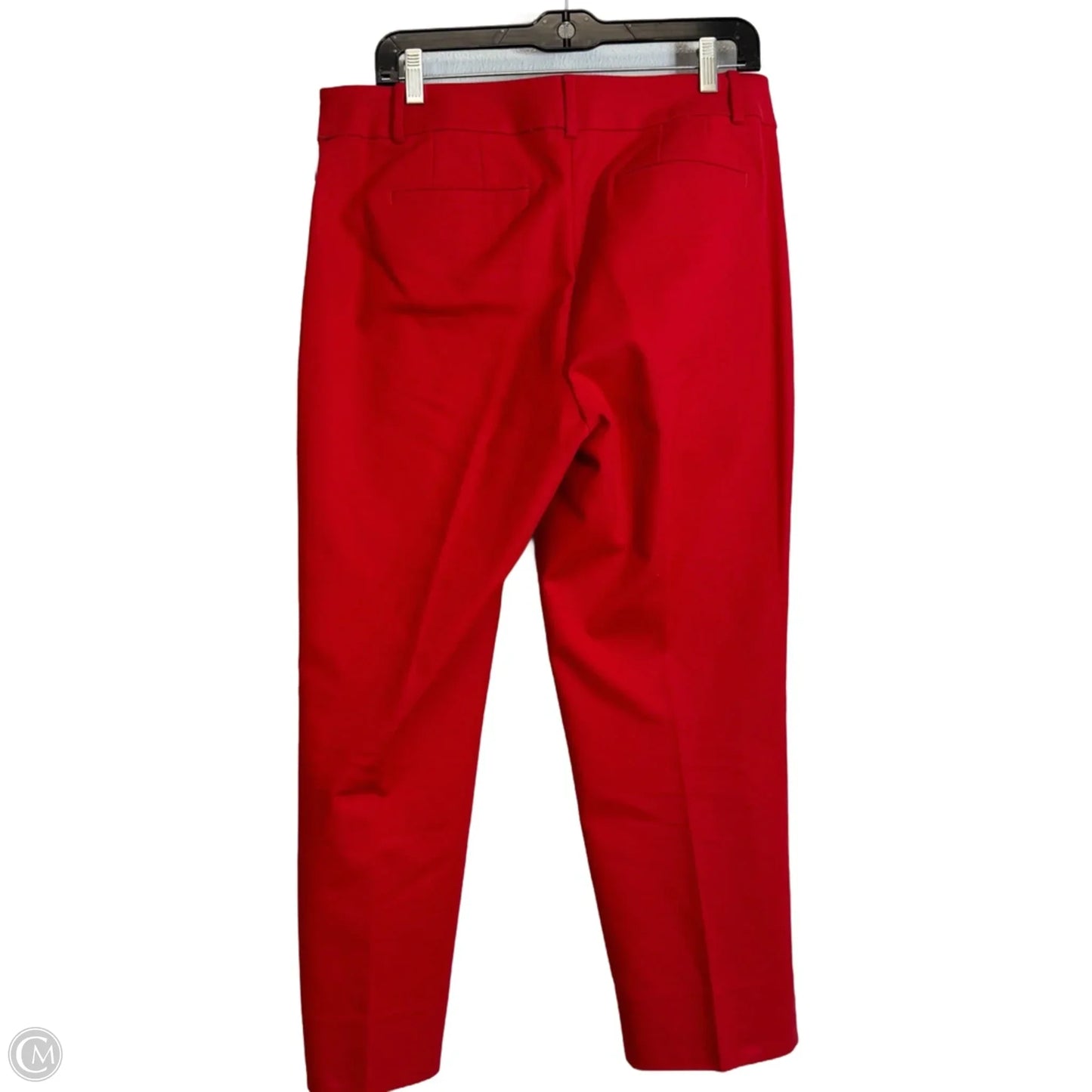 Pants Cropped By Loft In Red, Size: 8