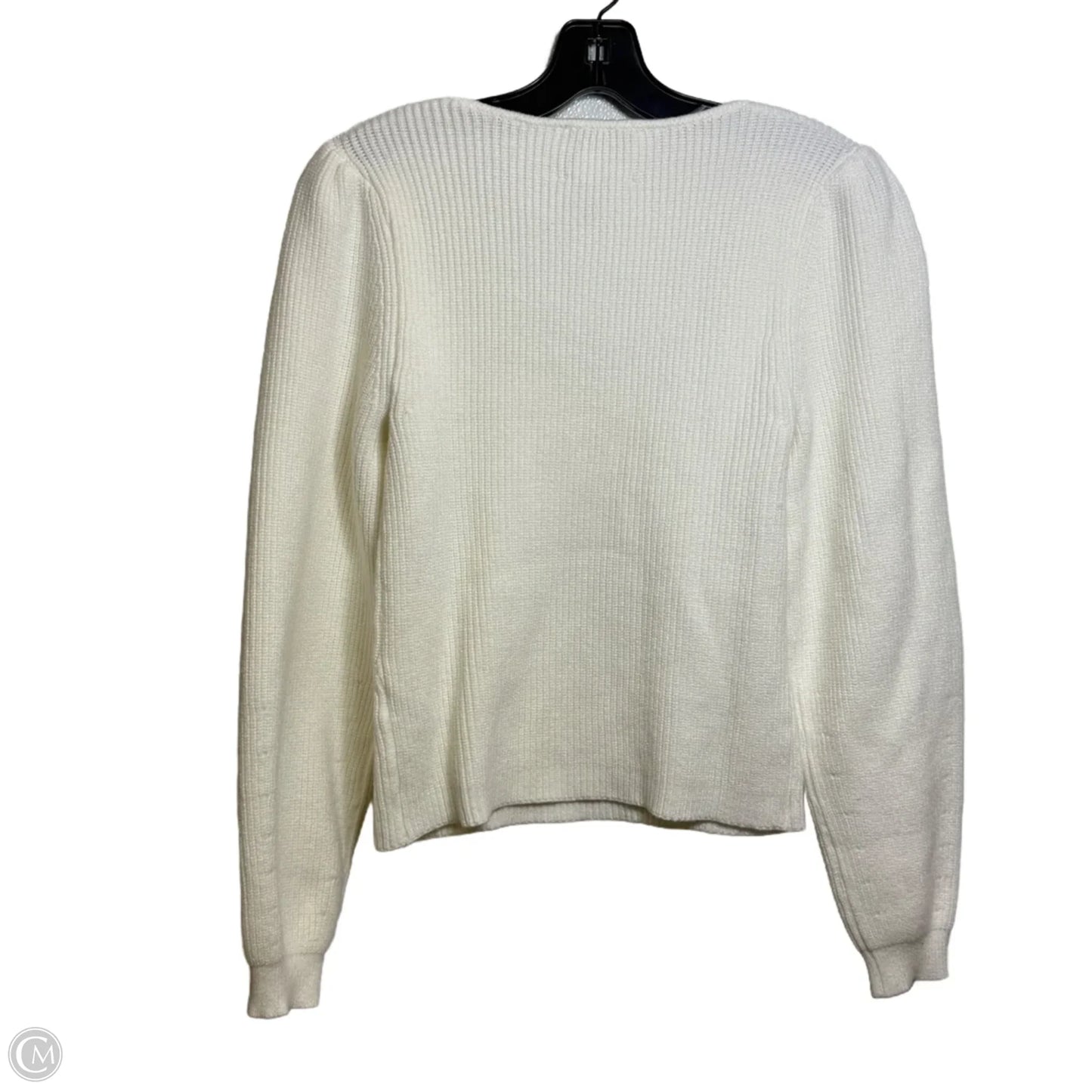 Sweater By Industry In White, Size: M