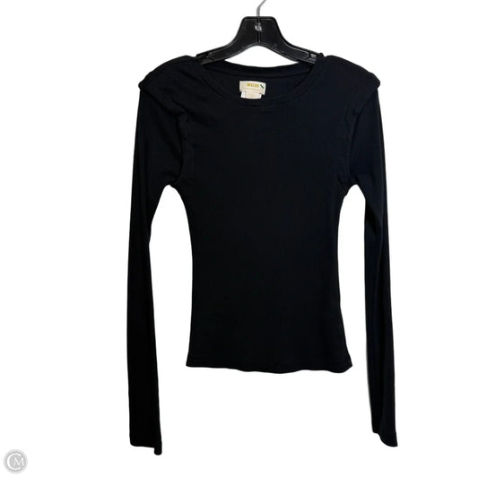 Top Long Sleeve Basic By Maeve In Black, Size: Xs