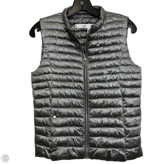 Vest Puffer & Quilted By Mng In Grey, Size: Xs
