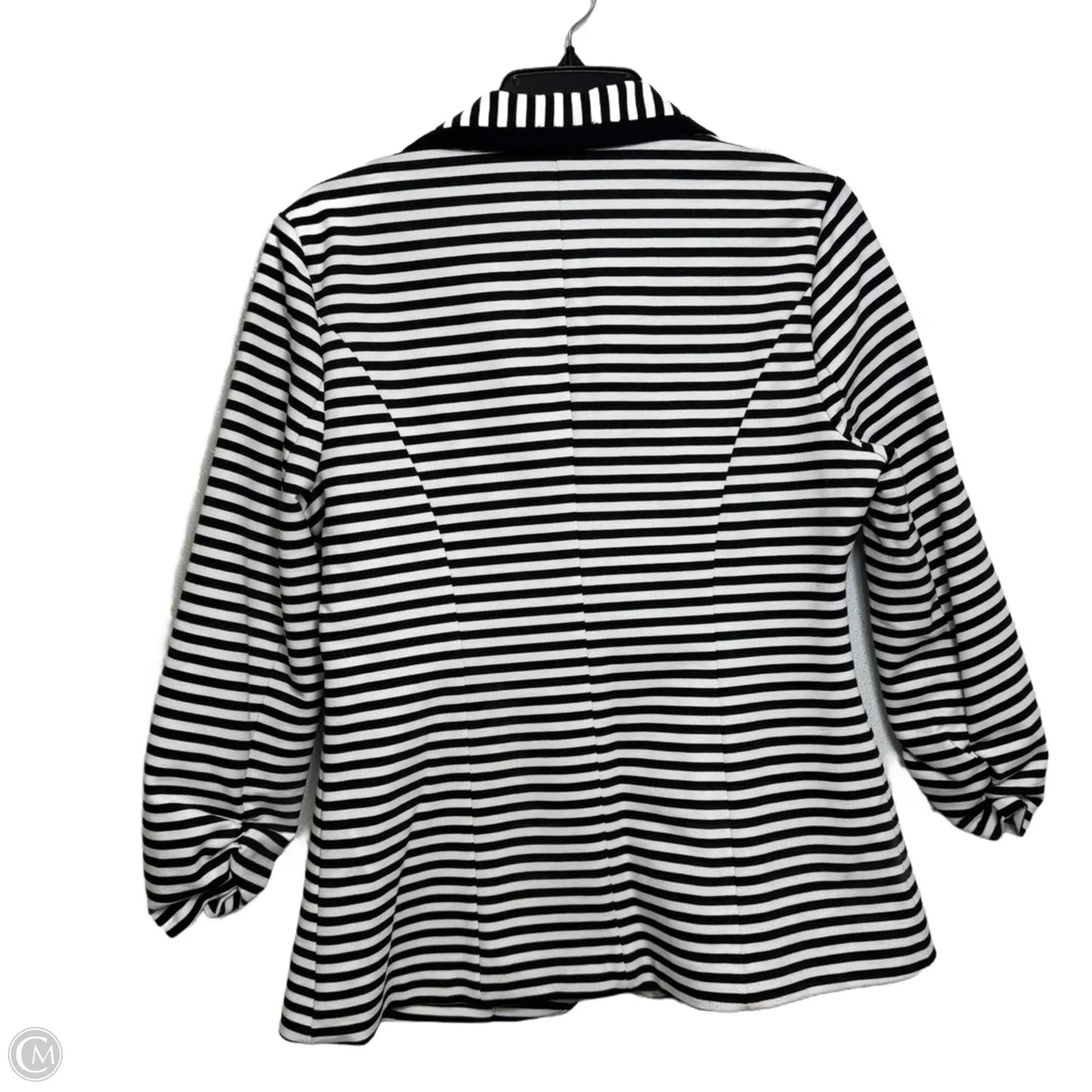 Blazer By Hawthorn In Striped Pattern, Size: L