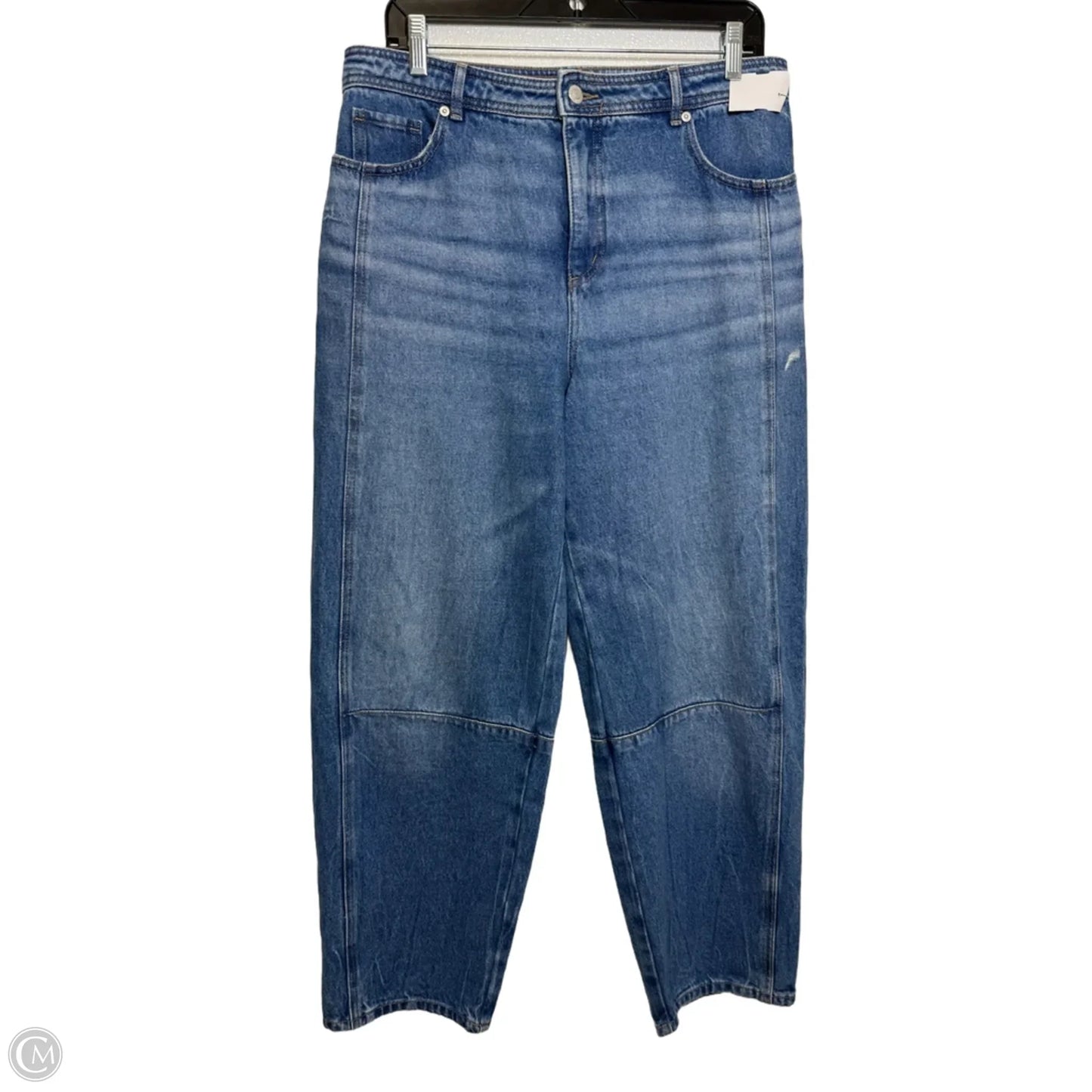 Jeans Boyfriend By Loft In Blue Denim, Size: 10