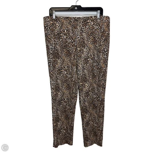 Pants Other By Chicos In Animal Print, Size: L