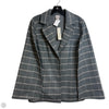 Poncho By Chicos In Grey, Size: S