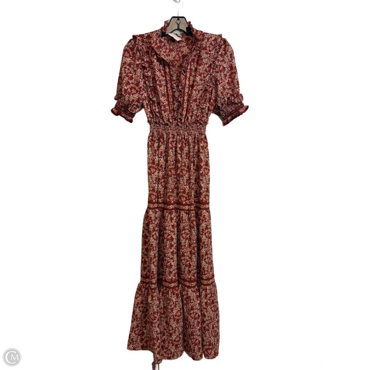 Dress Casual Midi By Max Studio In Copper, Size: Xs