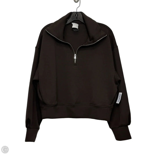 Sweatshirt Collar By Old Navy In Brown, Size: M