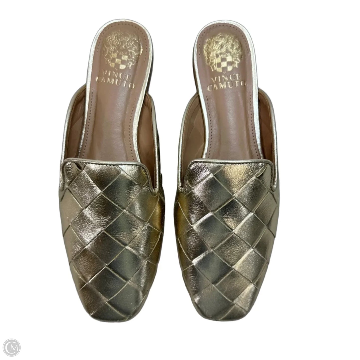 Shoes Flats By Vince Camuto In Gold, Size: 6