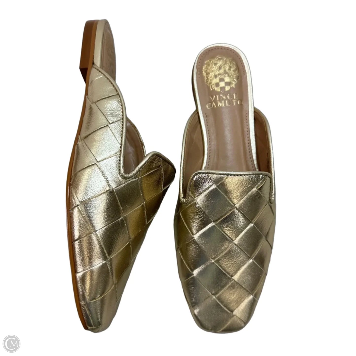 Shoes Flats By Vince Camuto In Gold, Size: 6