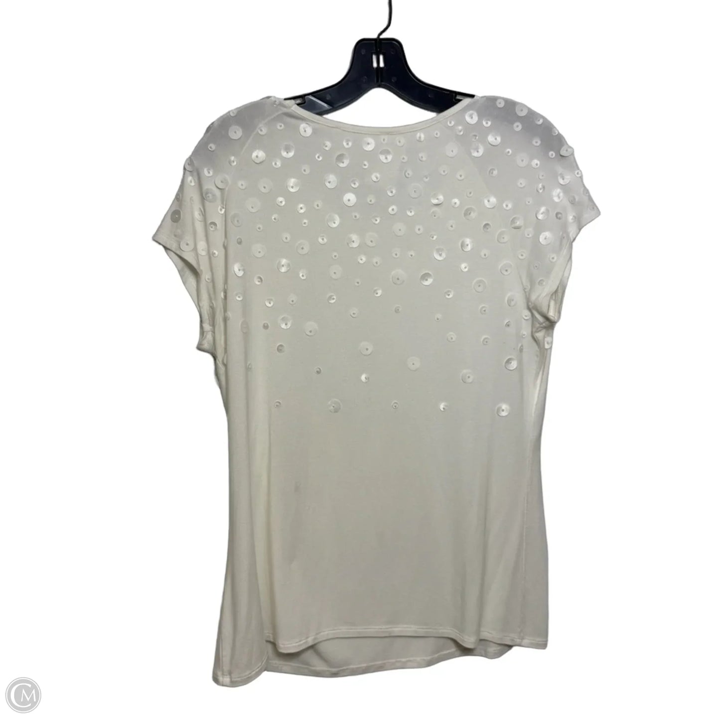 Top Sleeveless By Clothes Mentor In Ivory, Size: M