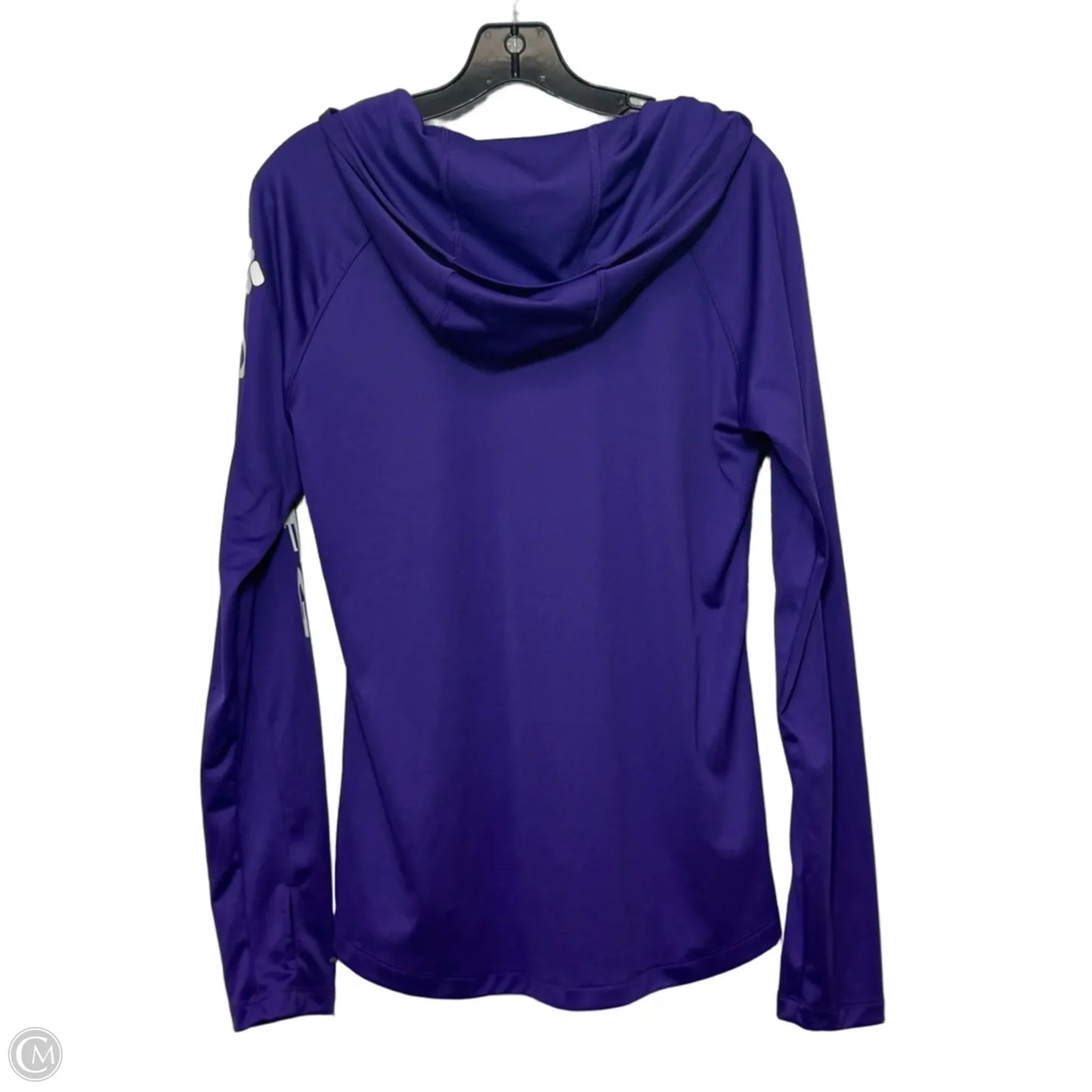 Athletic Top Long Sleeve Hoodie By Columbia In Purple, Size: M