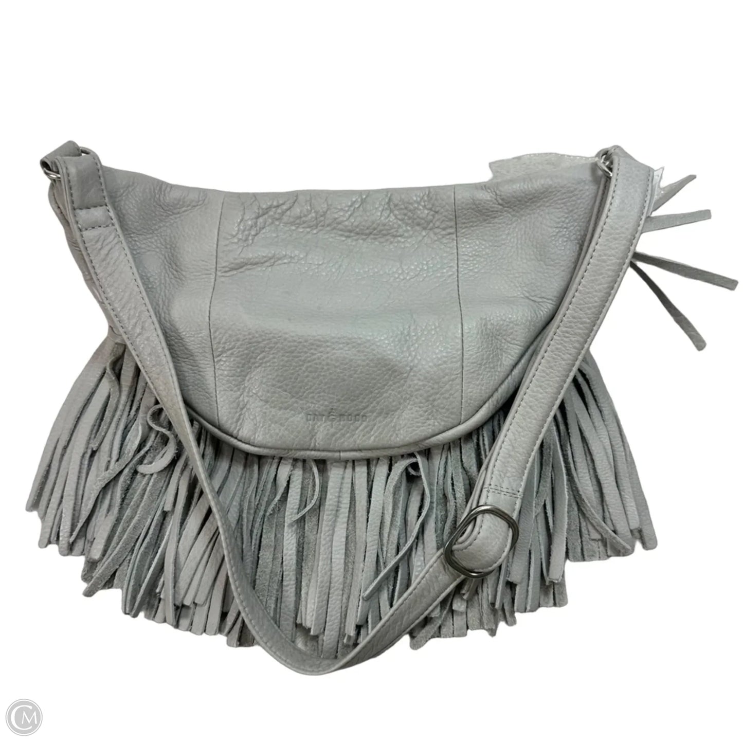 Fringe leather beltbag Crossbody By Oat & Mood, Size: Small