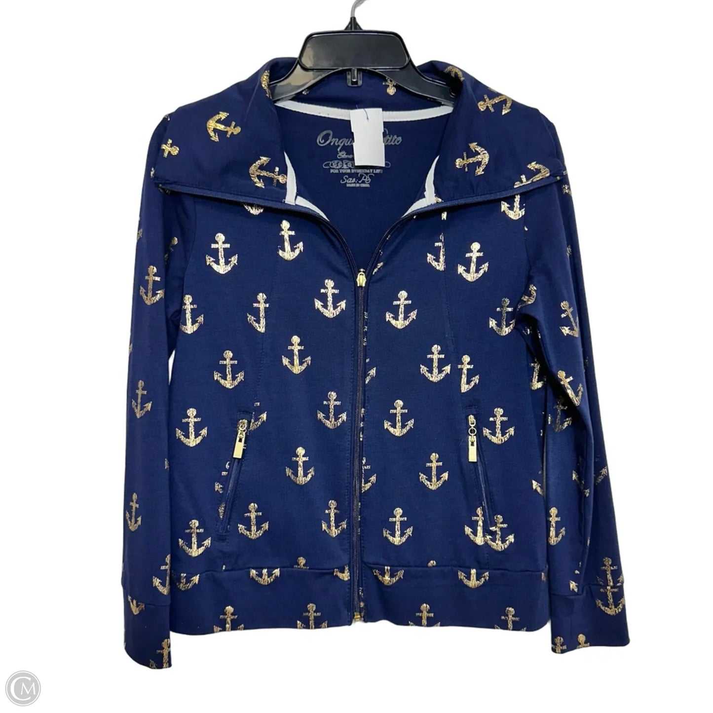 Jacket Other By Onque In Nautical Print, Size: Sp