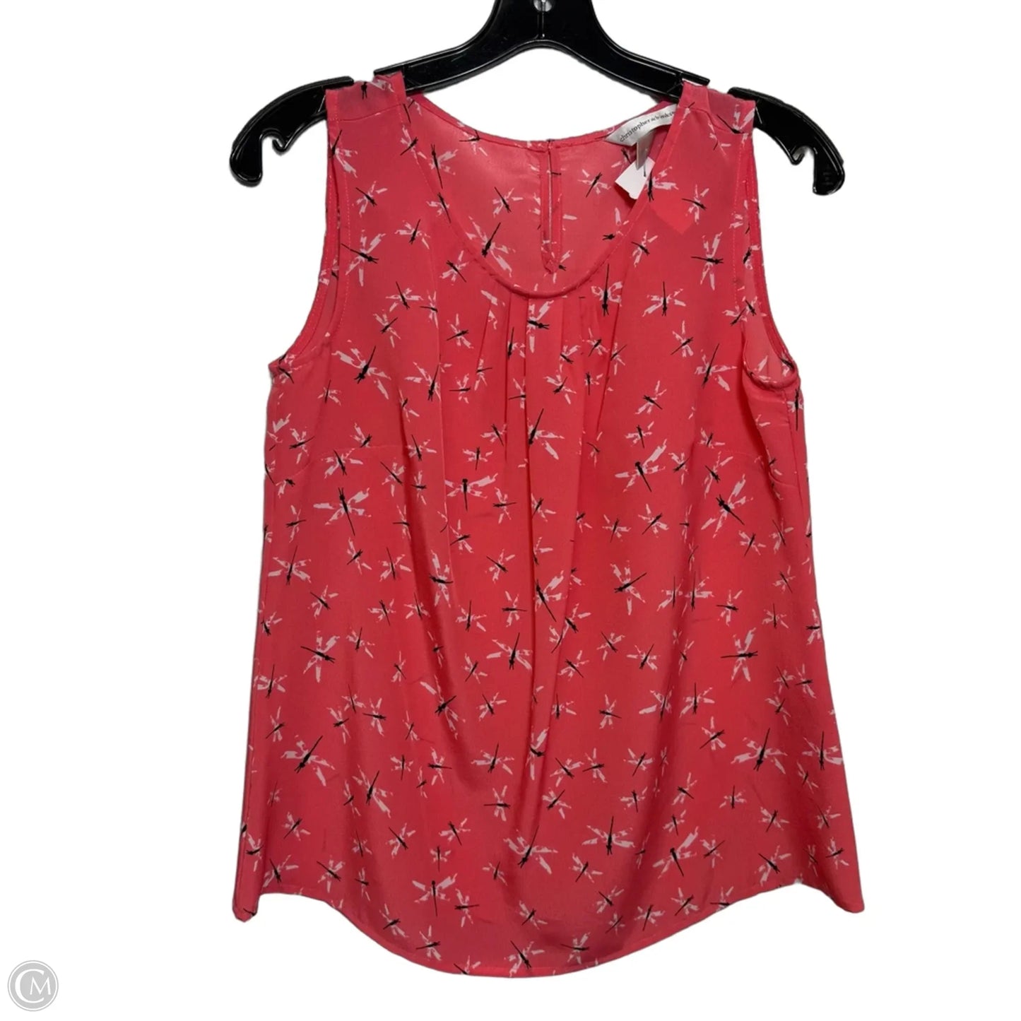 Top Sleeveless By Christopher And Banks In Coral, Size: S