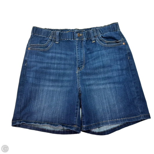 Shorts By Judy Blue In Blue Denim, Size: Xl