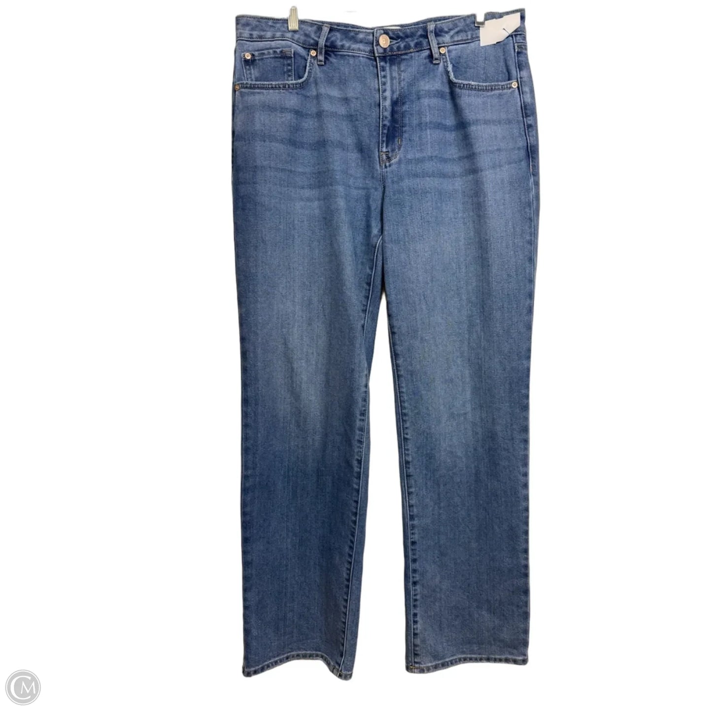 Jeans Boyfriend By Seven 7 In Blue Denim, Size: 10
