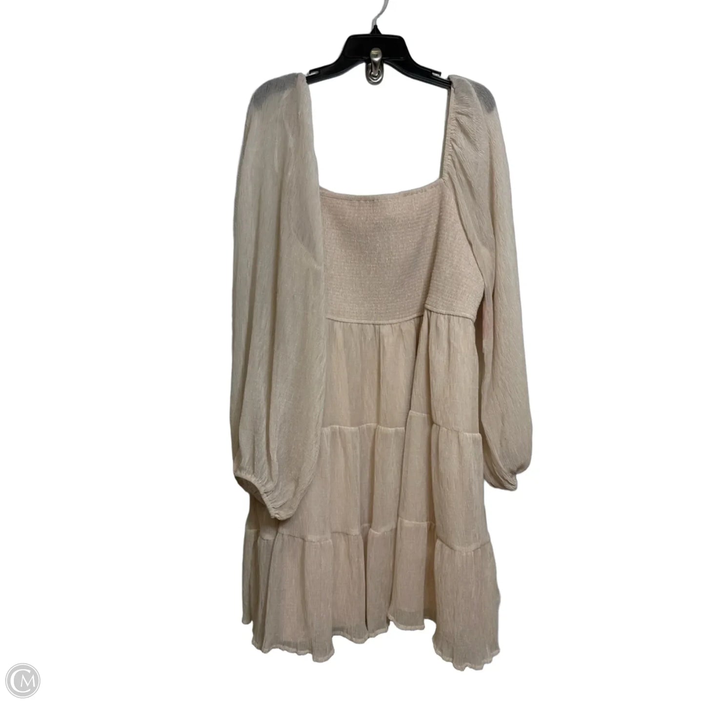 Dress Party Short By Arula In Beige, Size: 3x