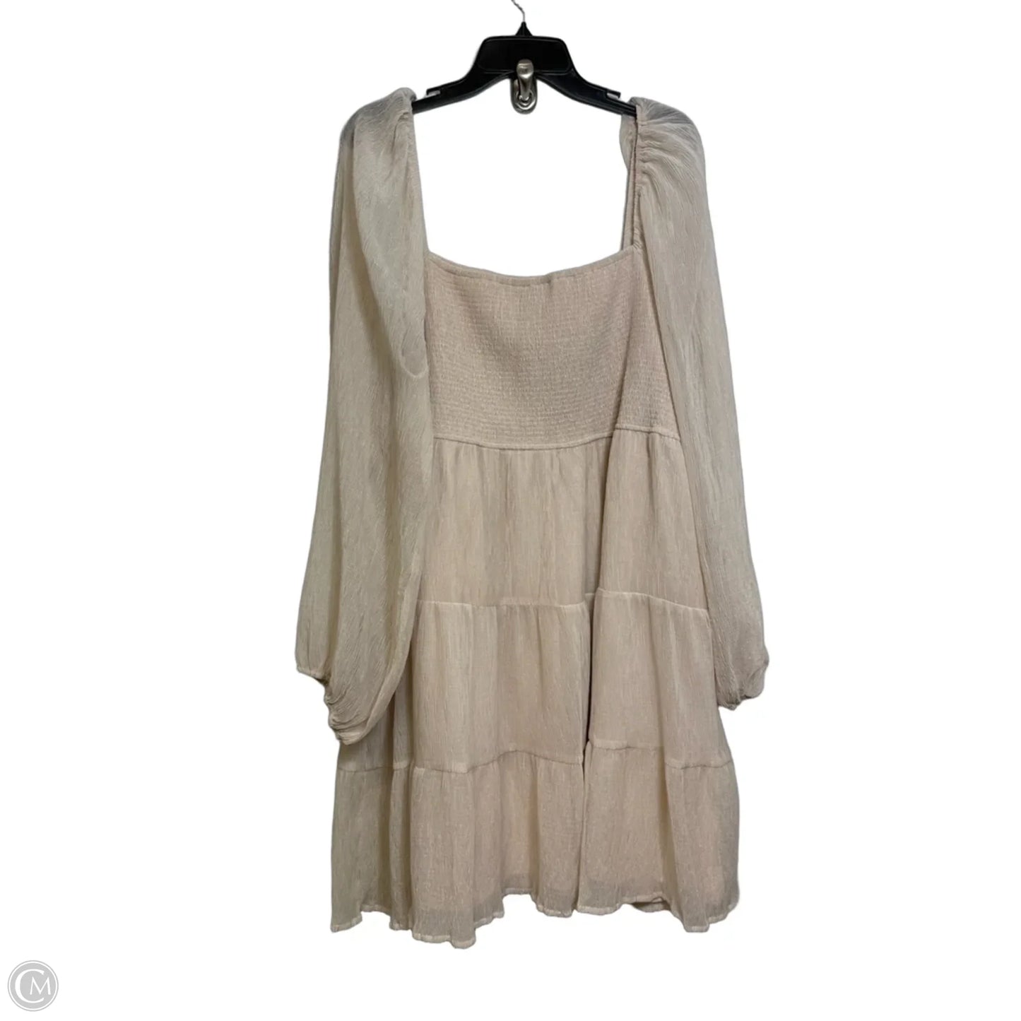 Dress Party Short By Arula In Beige, Size: 3x