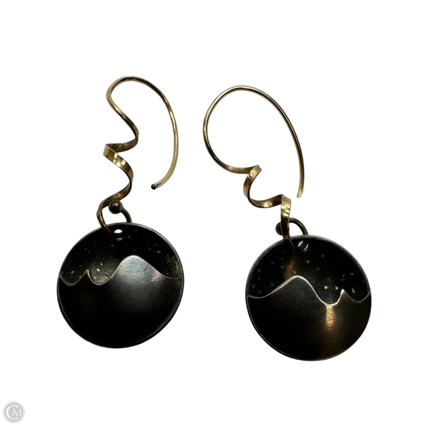 Sterling silver Earrings Dangle/drop By Clothes Mentor