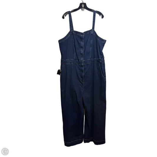 Overalls By Torrid In Blue Denim, Size: 3x