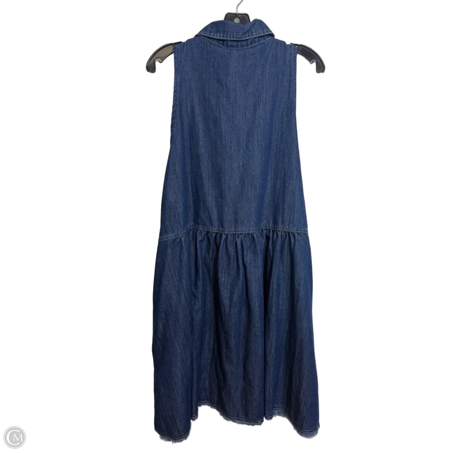 Dress Casual Short By City Chic In Blue Denim, Size: 22