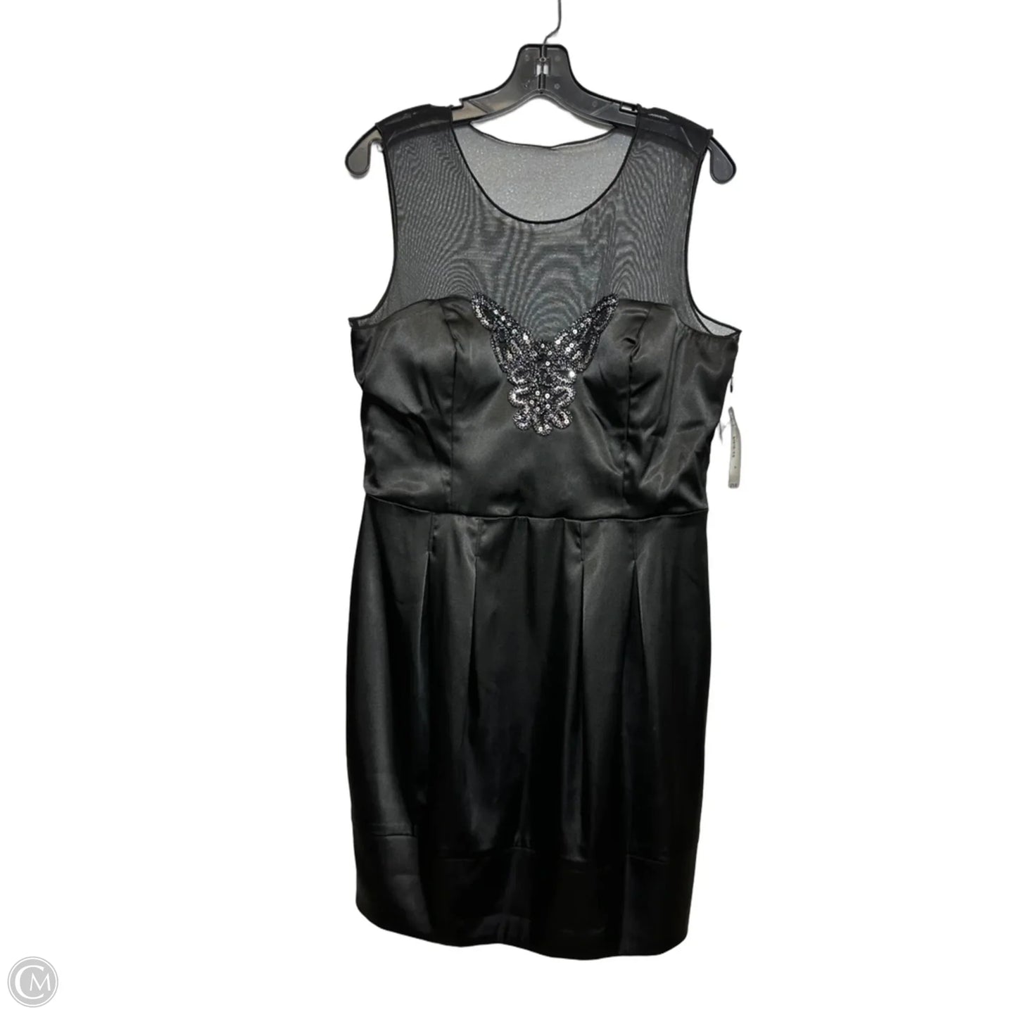 Dress Party Short By Bisou Bisou In Black, Size: 14