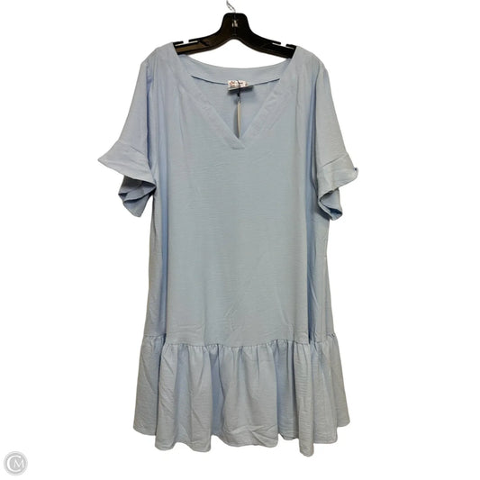 Dress Casual Short By Cme In Blue, Size: Xl