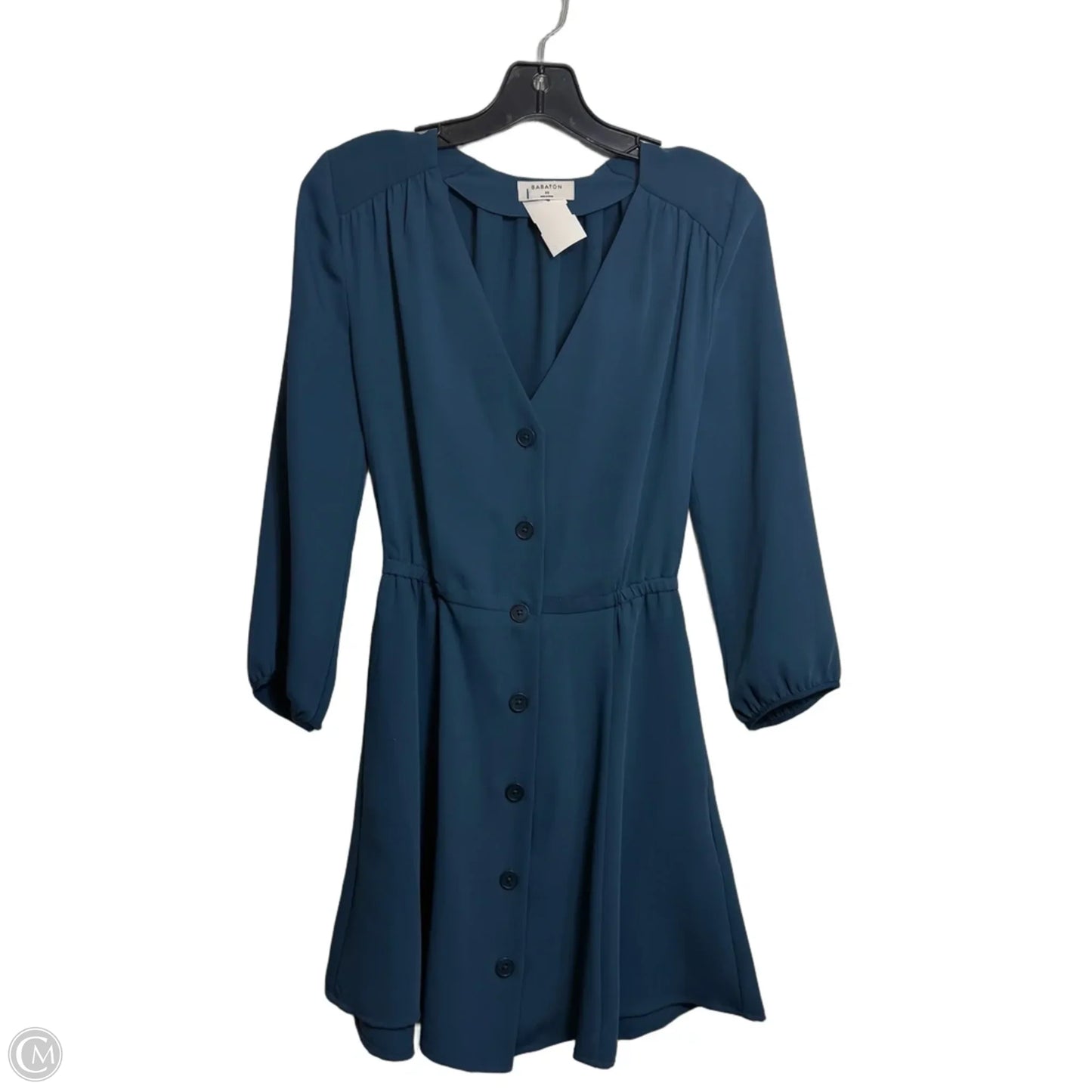 Dress Casual Short By Babaton In Teal, Size: Xs