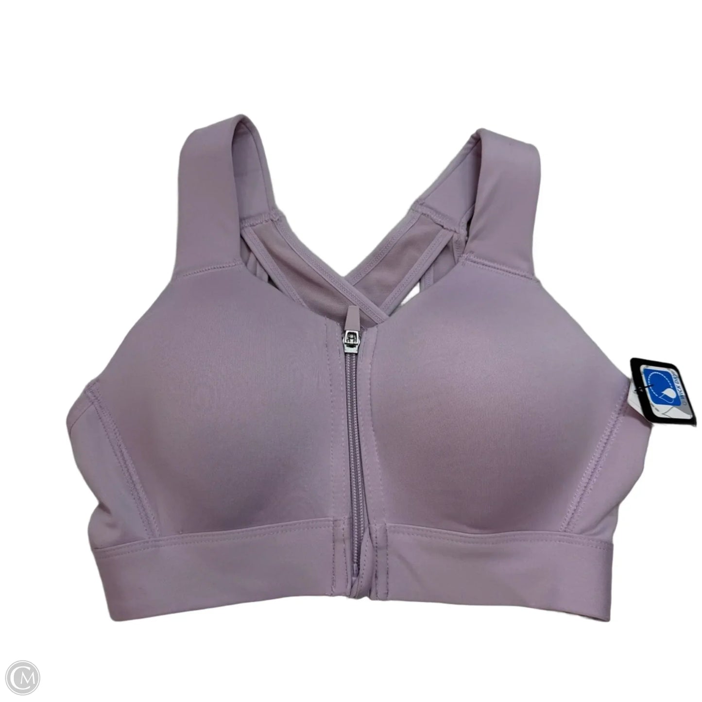 Athletic Bra By Layer 8 In Purple, Size: S