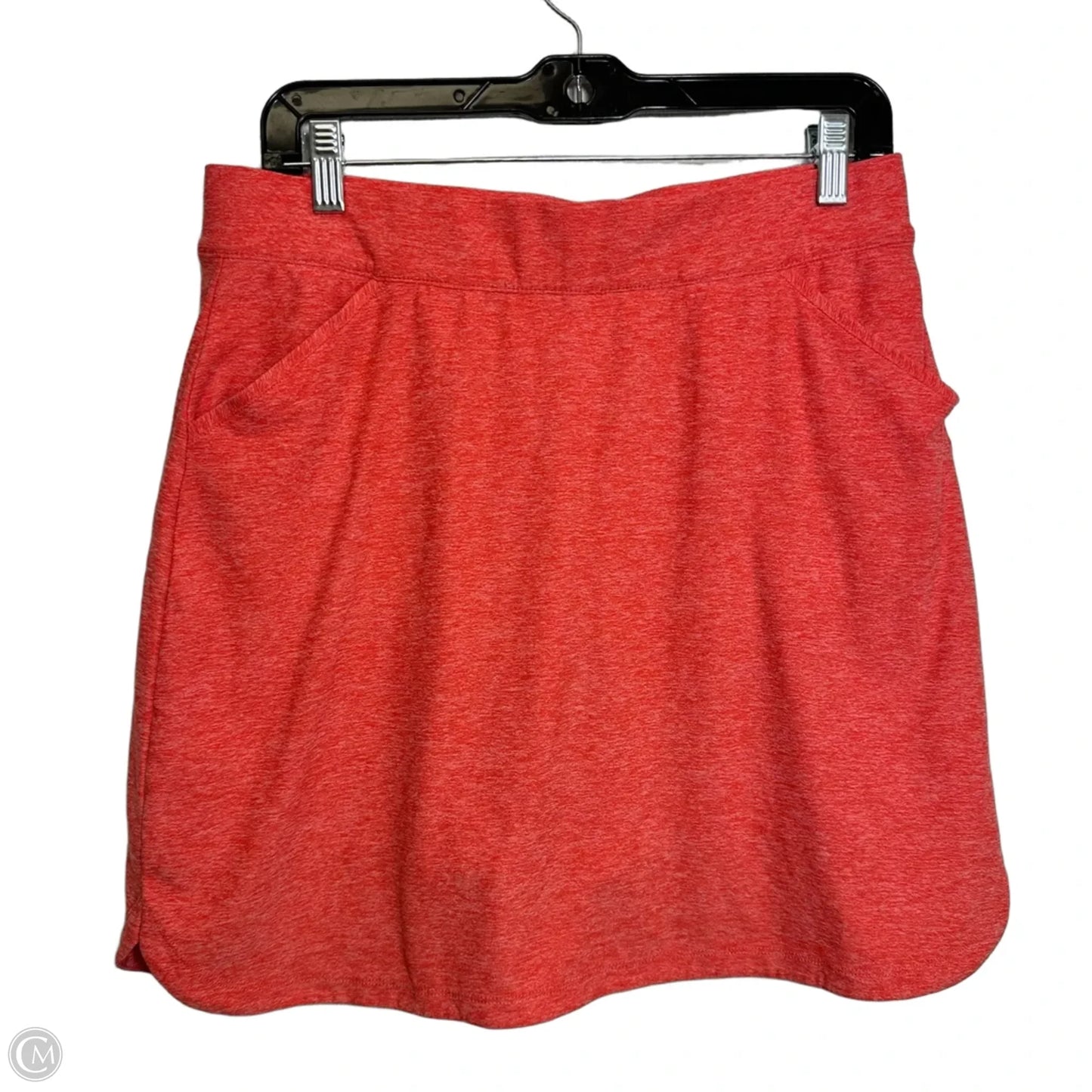 Skort By Peter Millar In Coral, Size: L