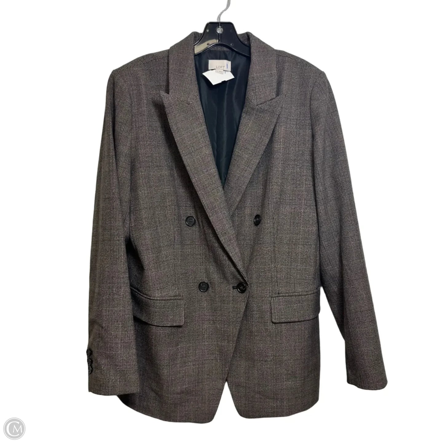 Blazer By Loft In Brown, Size: 14