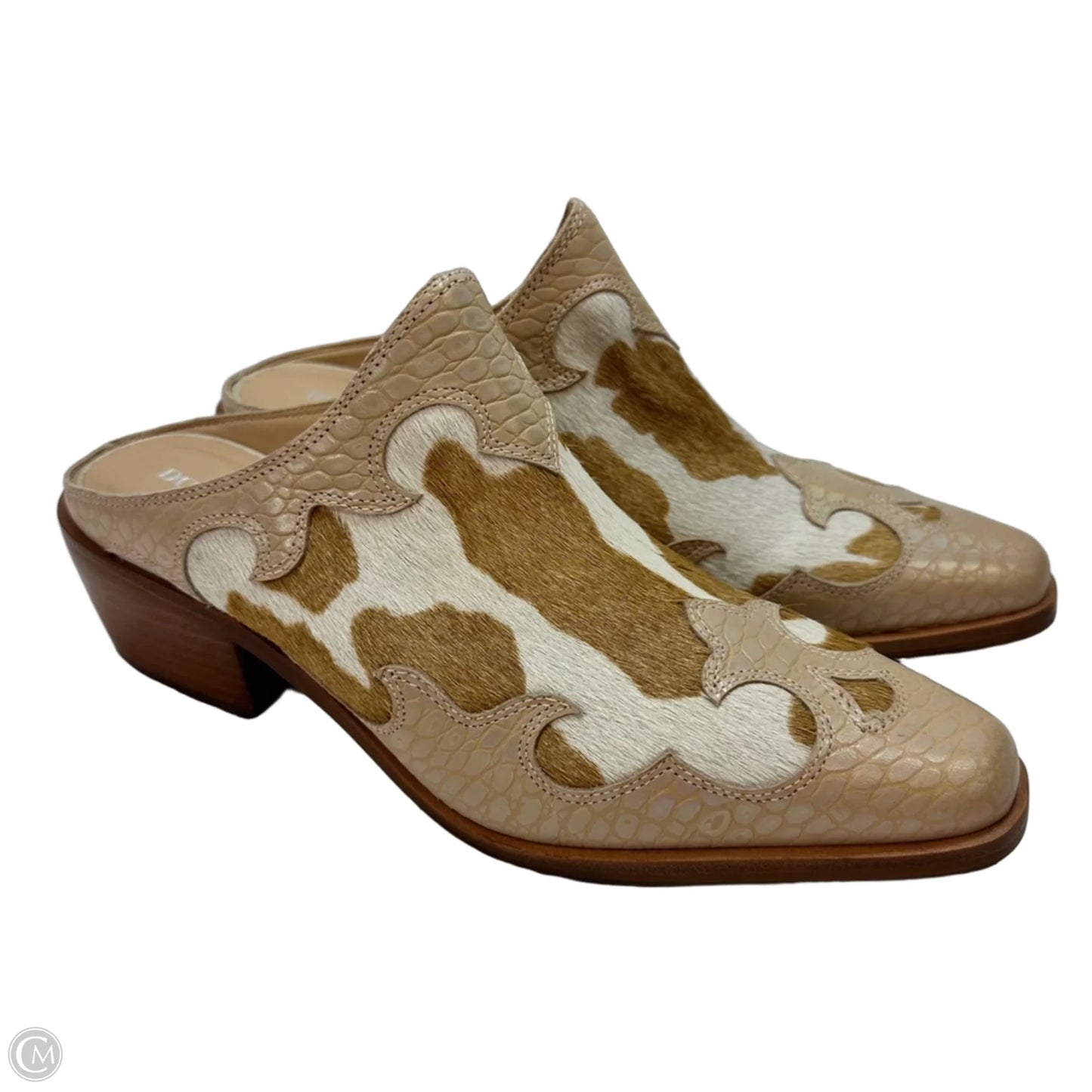 Shoes Heels Block By Donald Pliner In Tan, Size: 7.5