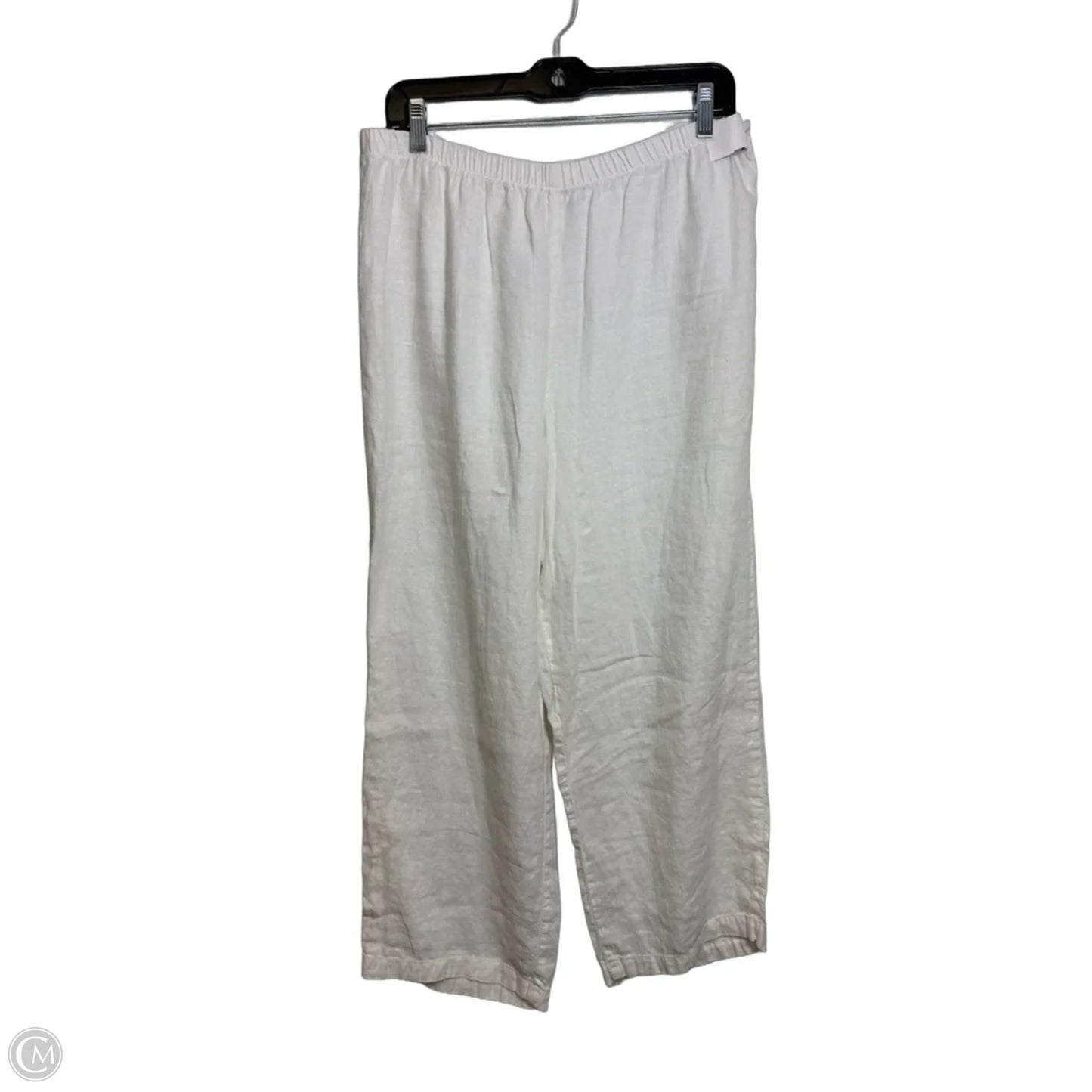 Pants Linen By Hot Cotton In White, Size: M