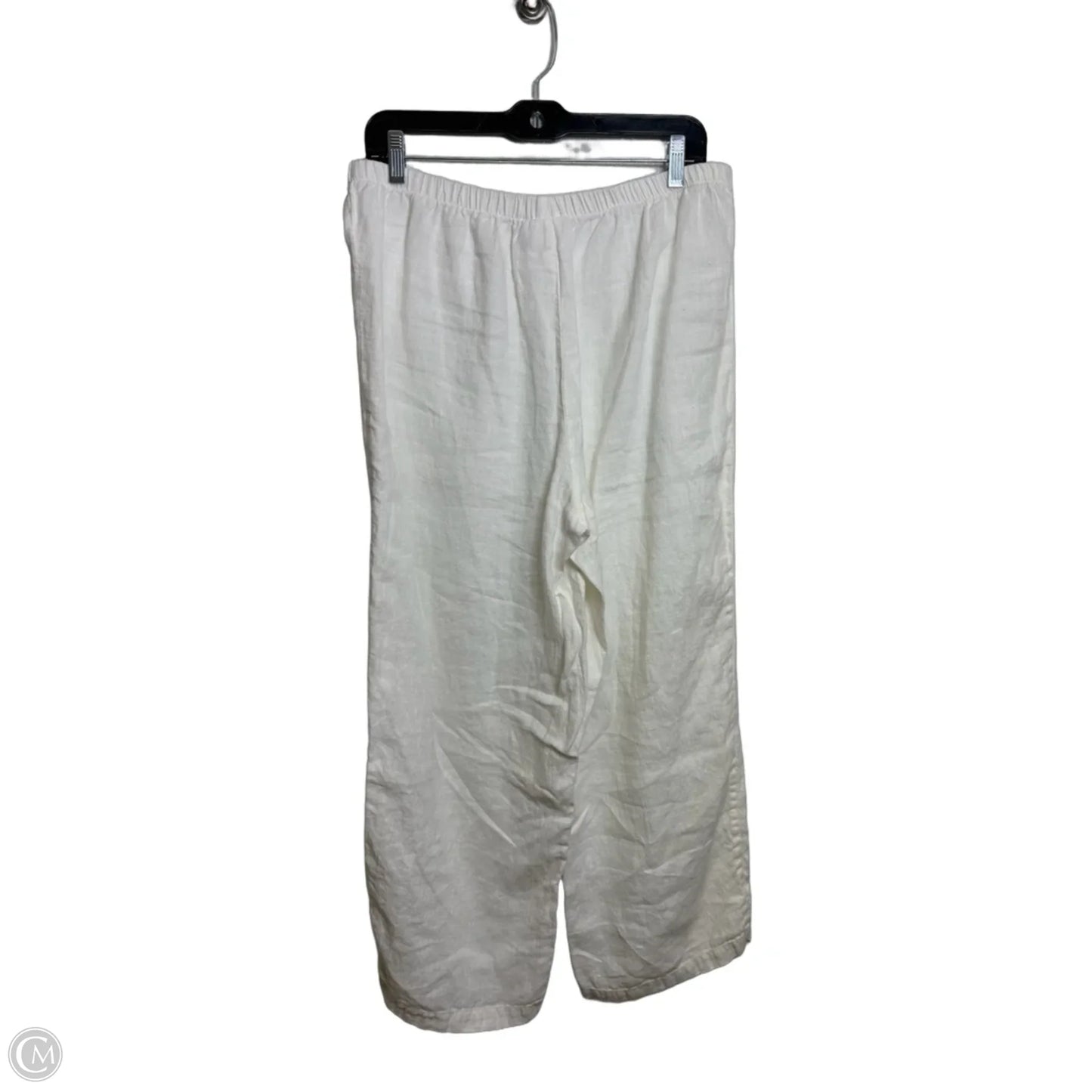 Pants Linen By Hot Cotton In White, Size: M