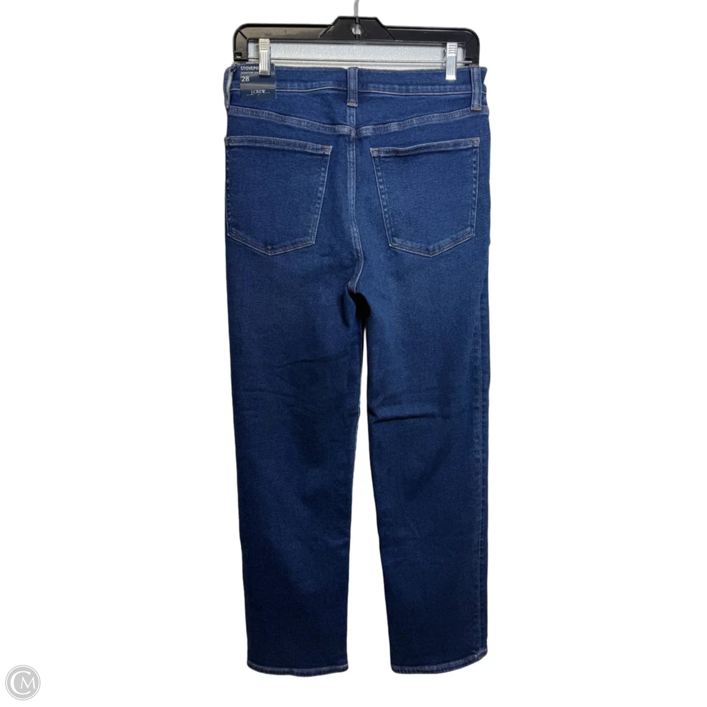 Jeans Straight By J. Crew In Blue Denim, Size: 6