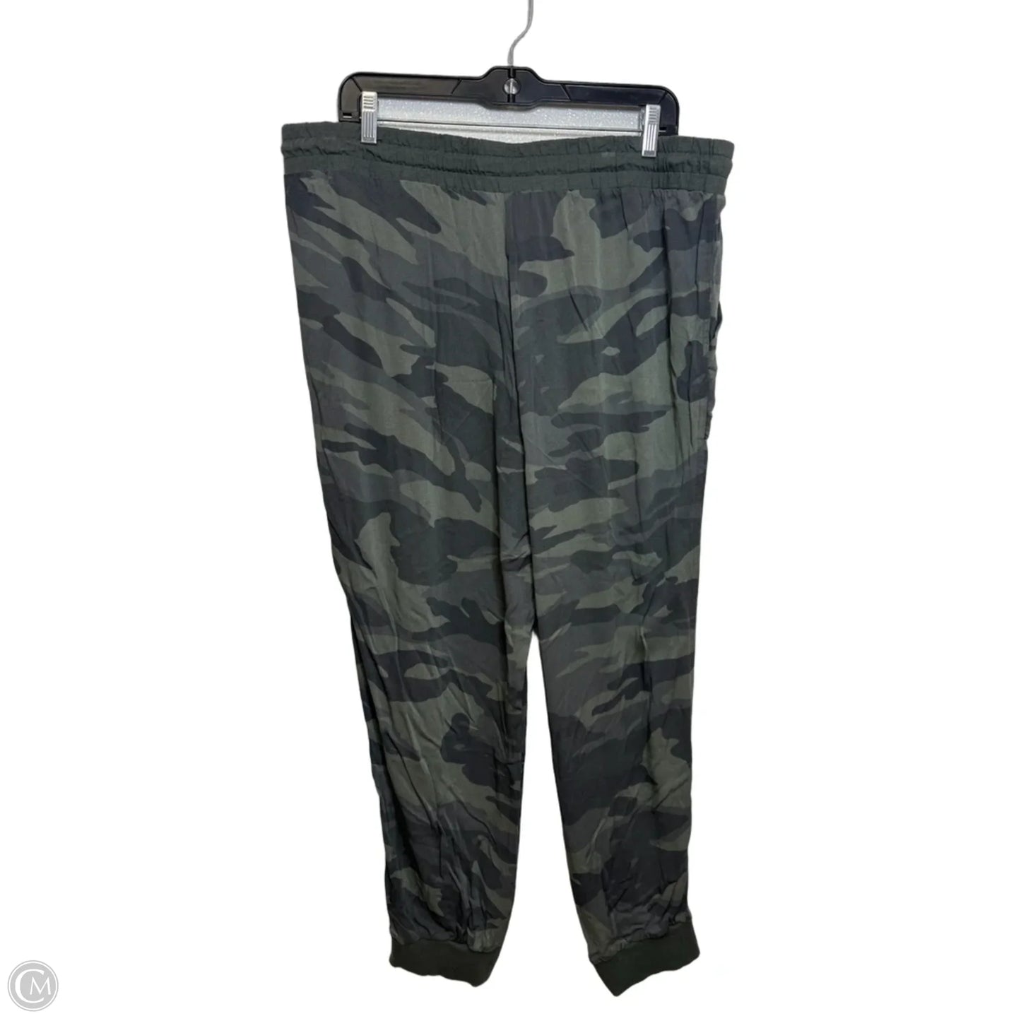 Pants Joggers By Splendid In Camouflage Print, Size: Xxl