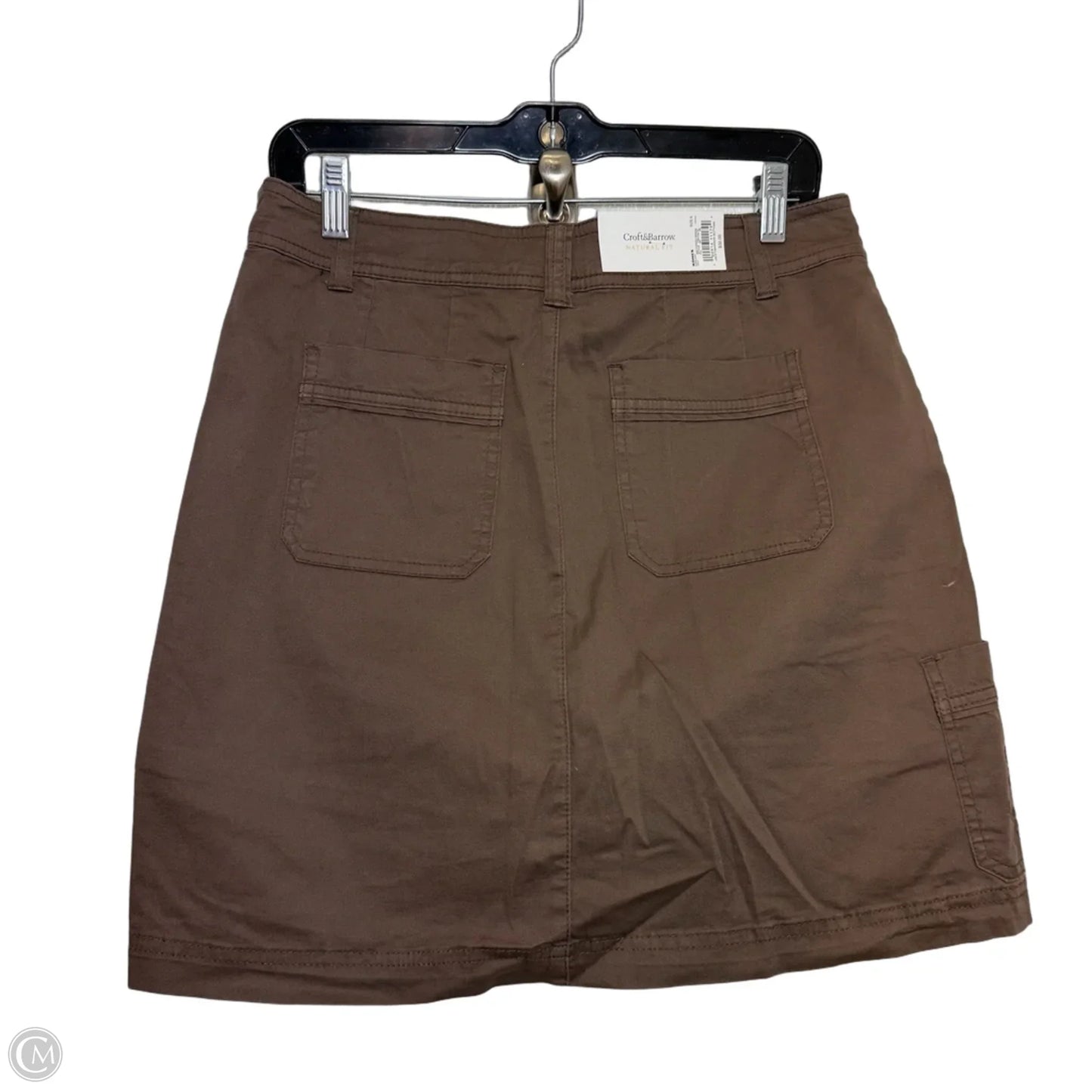 Skort By Croft And Barrow In Brown, Size: 8