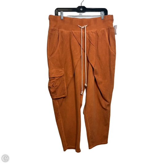 Pants Cargo & Utility By Peace Love World In Orange, Size: L