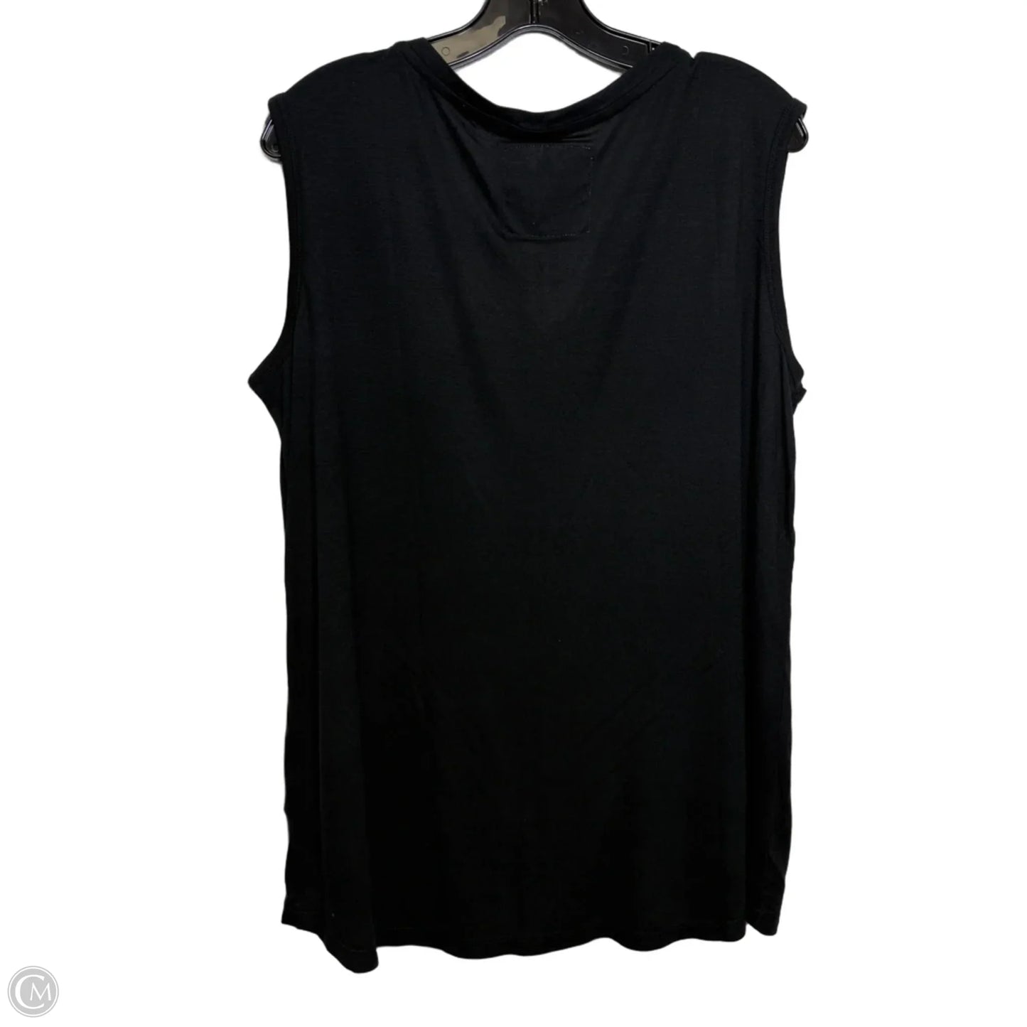 Top Sleeveless Basic By Peace Love World In Black, Size: L