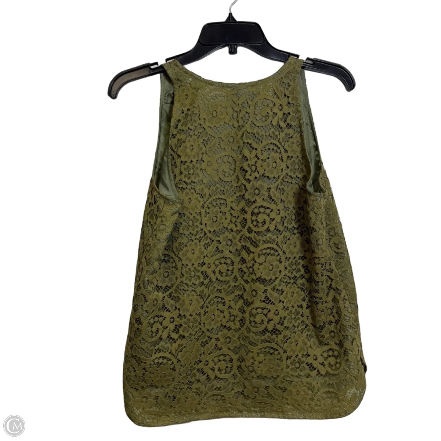 Top Sleeveless By J. Crew In Green, Size: S