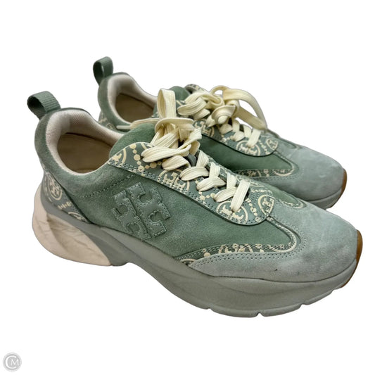 Shoes Designer By Tory Burch In Green, Size: 7