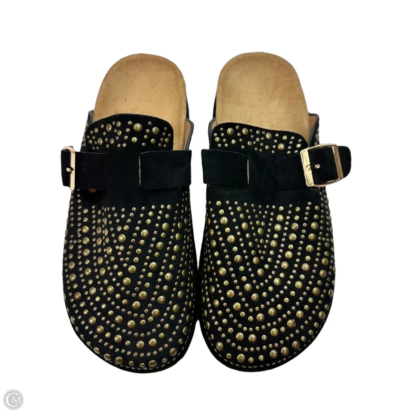 Shoes Flats By Clothes Mentor In Black, Size: 8.5
