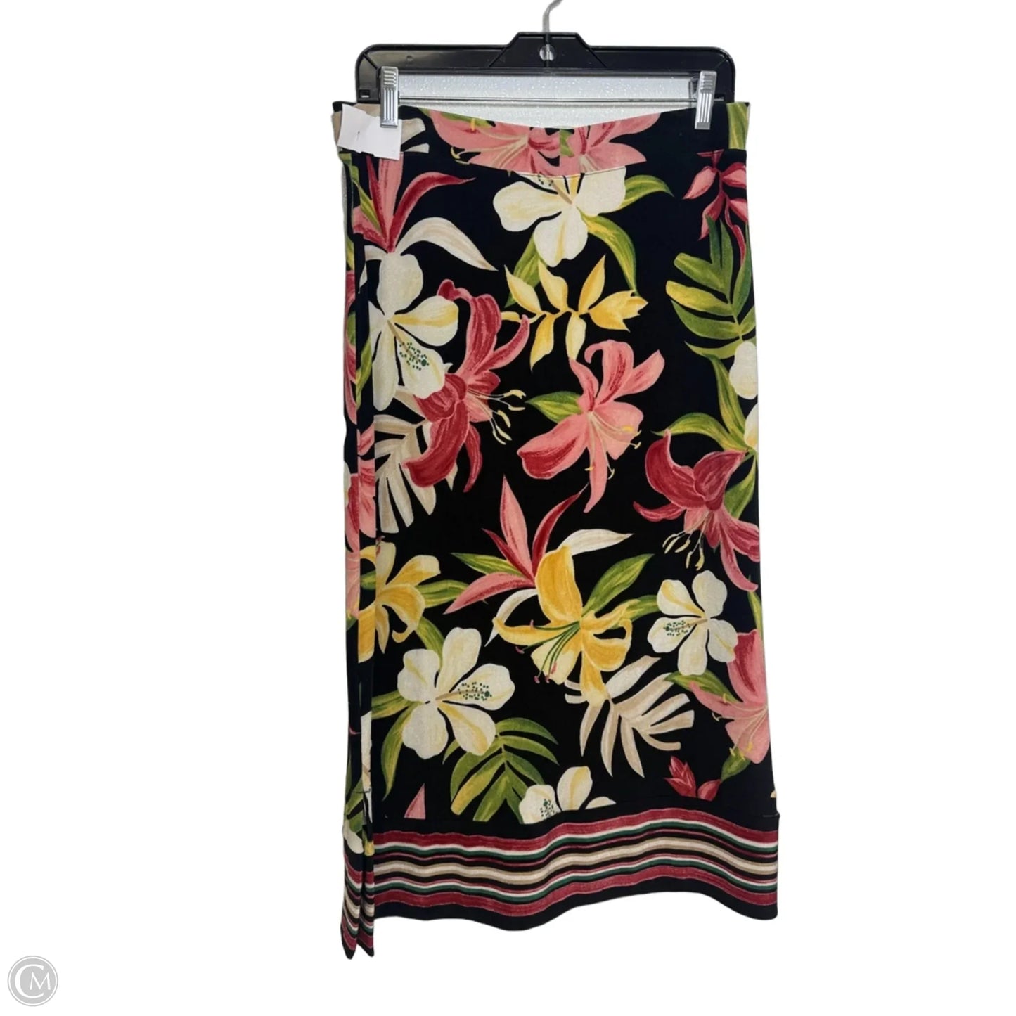 Skirt Set 2pc By Chicos In Floral Print, Size: M