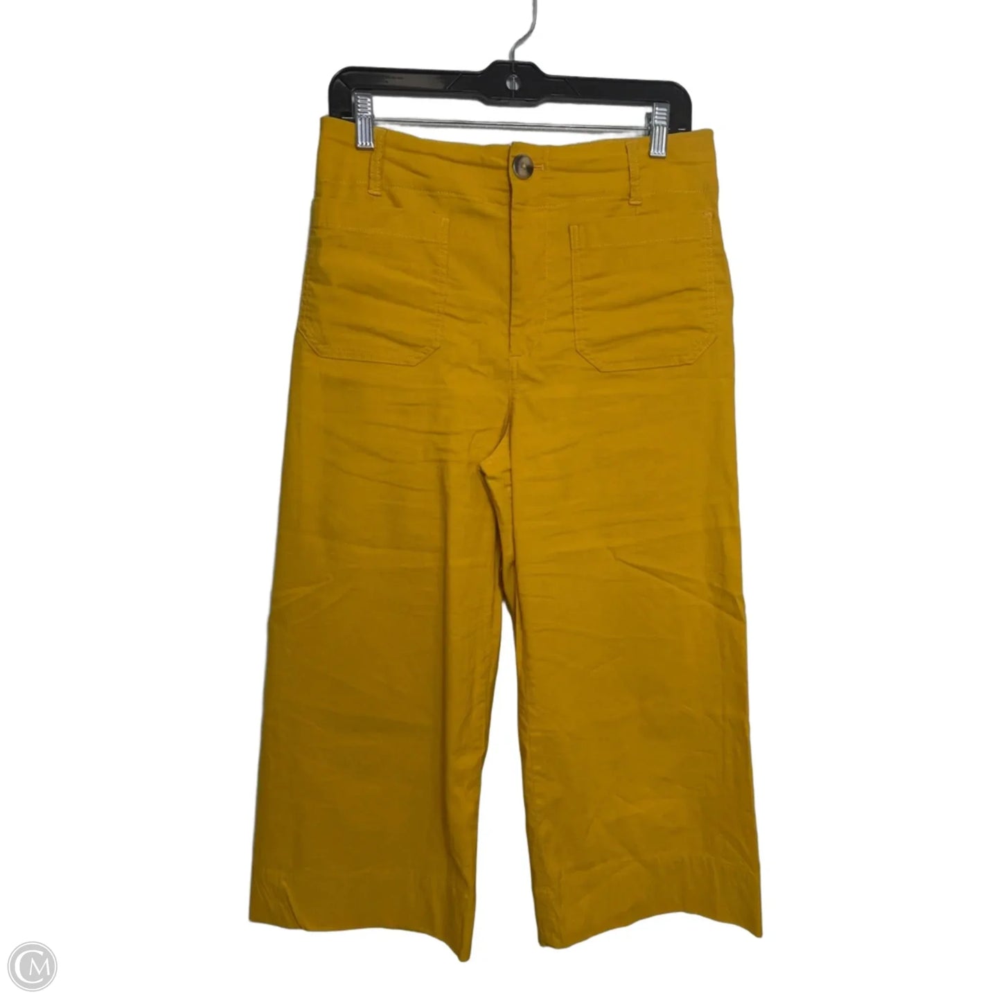 Pants Wide Leg By Maeve In Yellow, Size: 6p
