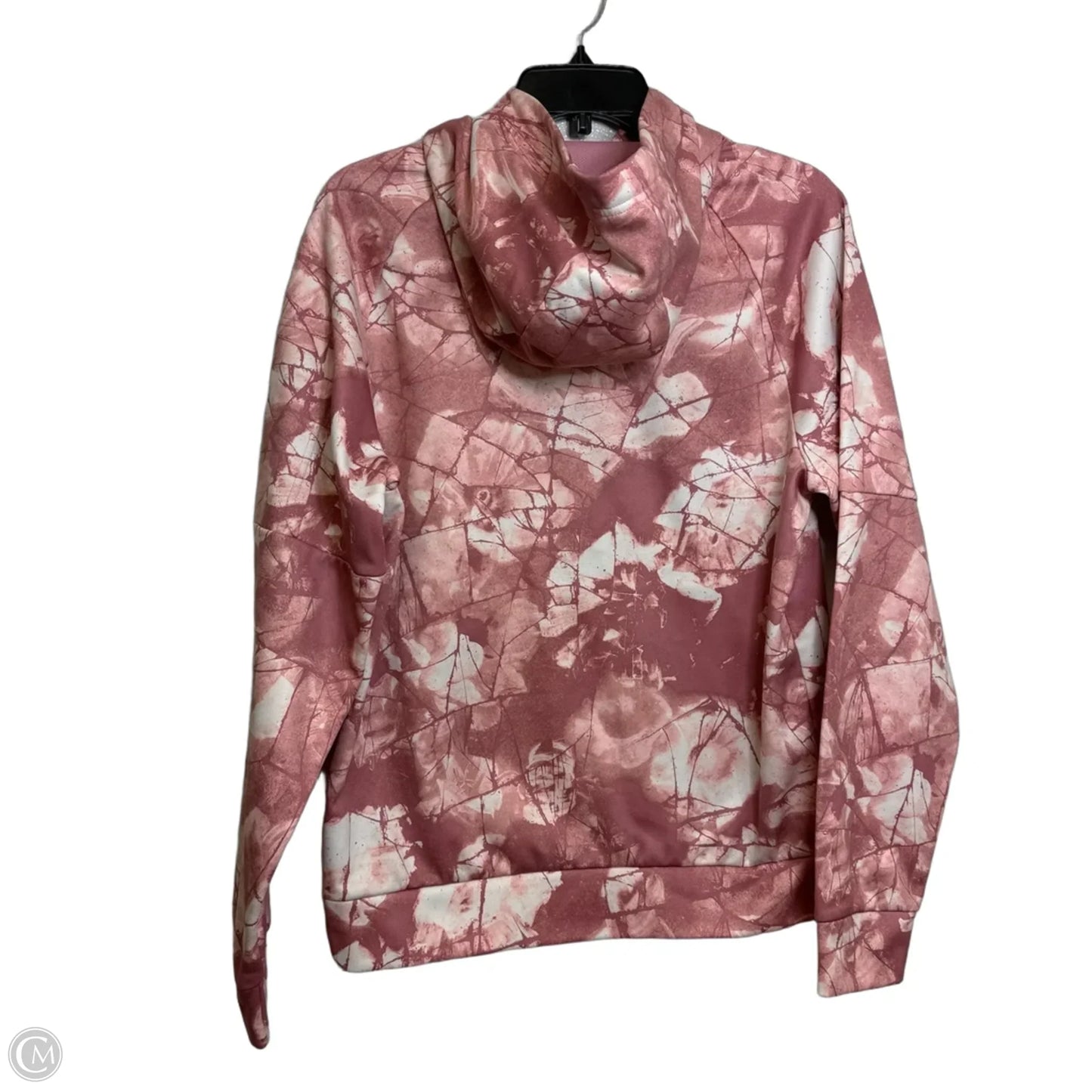 Sweatshirt Hoodie By Nike Apparel In Pink, Size: S