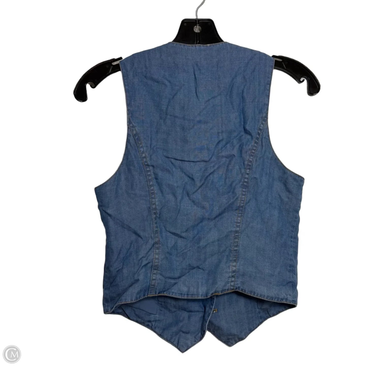 Vest Other By Sigrid Olsen In Blue Denim, Size: Xs