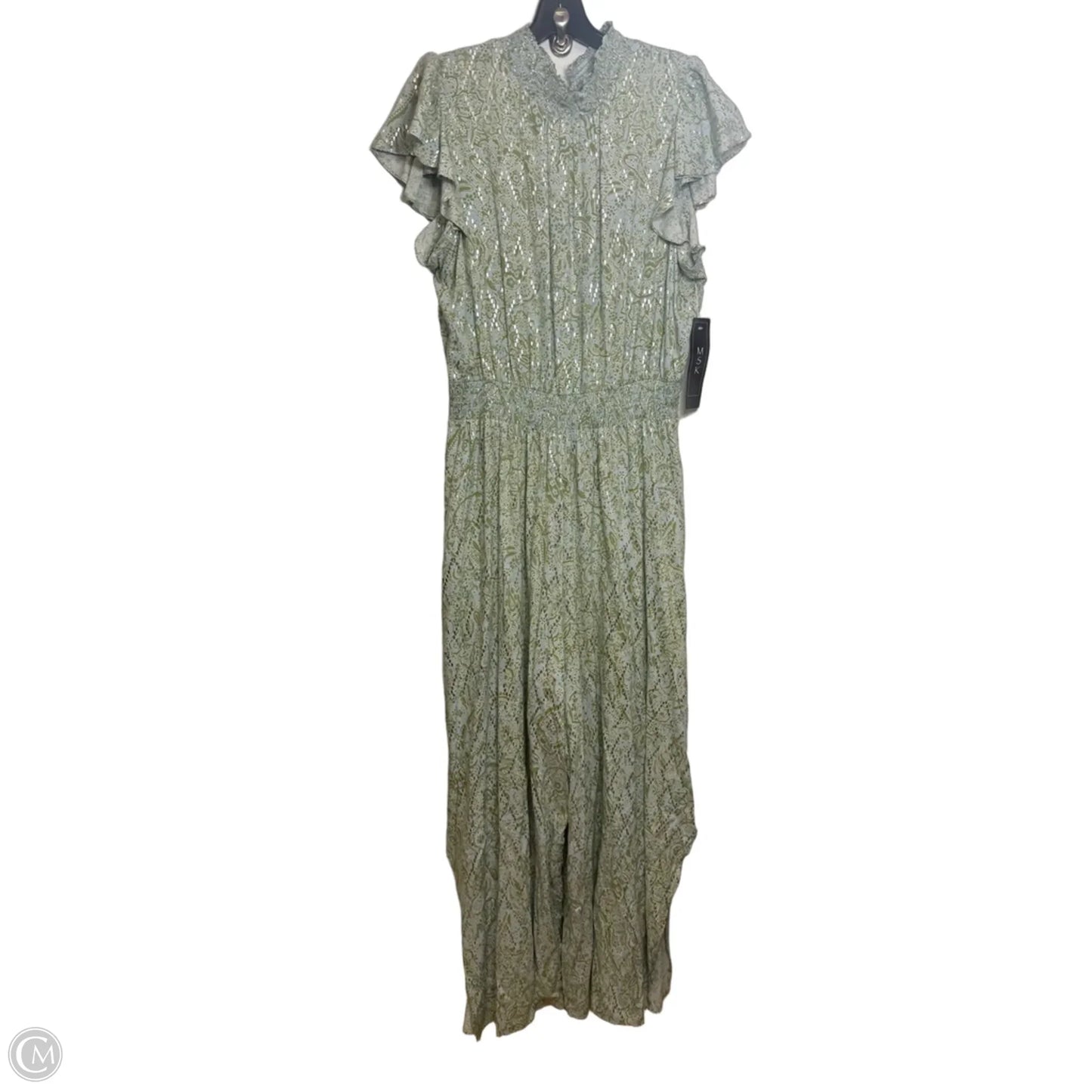 Jumpsuit By Msk In Green, Size: Xl
