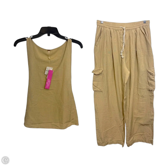Pants Set 2pc By Free People In Tan, Size: Xs